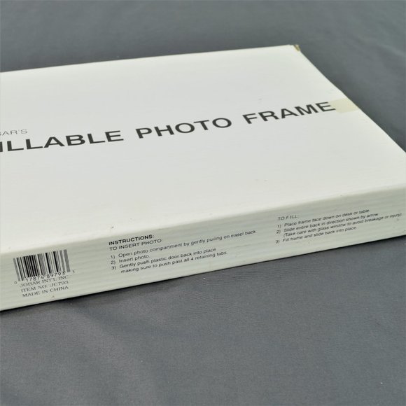 Jobar Fillable Customizable Picture Frame 5x7 NIB - Picture 6 of 7